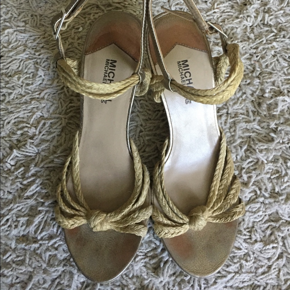 Michael Kors Strappy Wedges